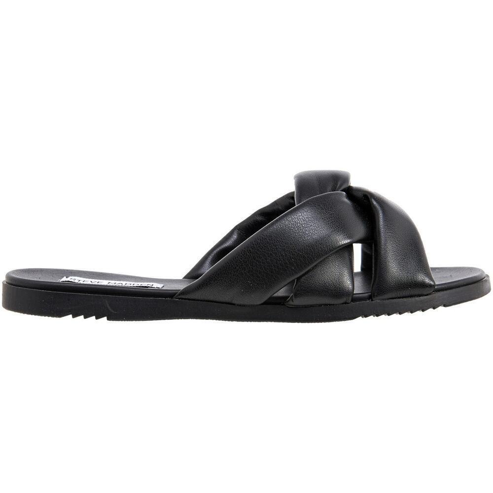 New Steve Madden Women's Salim Slip-On Slide Flat Sandals - Picture 4 of 9